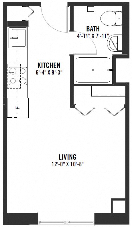 3300 West Maypole Avenue Studio Apartment, Affordable for Rent - Photo Gallery 10